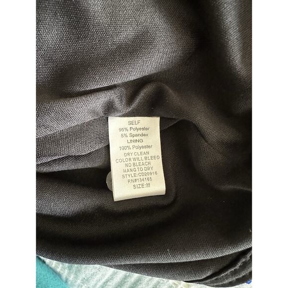 Cefian Navy Blue Sparkle Sequin One Shoulder Dress Medium NWT - Picture 5 of 5